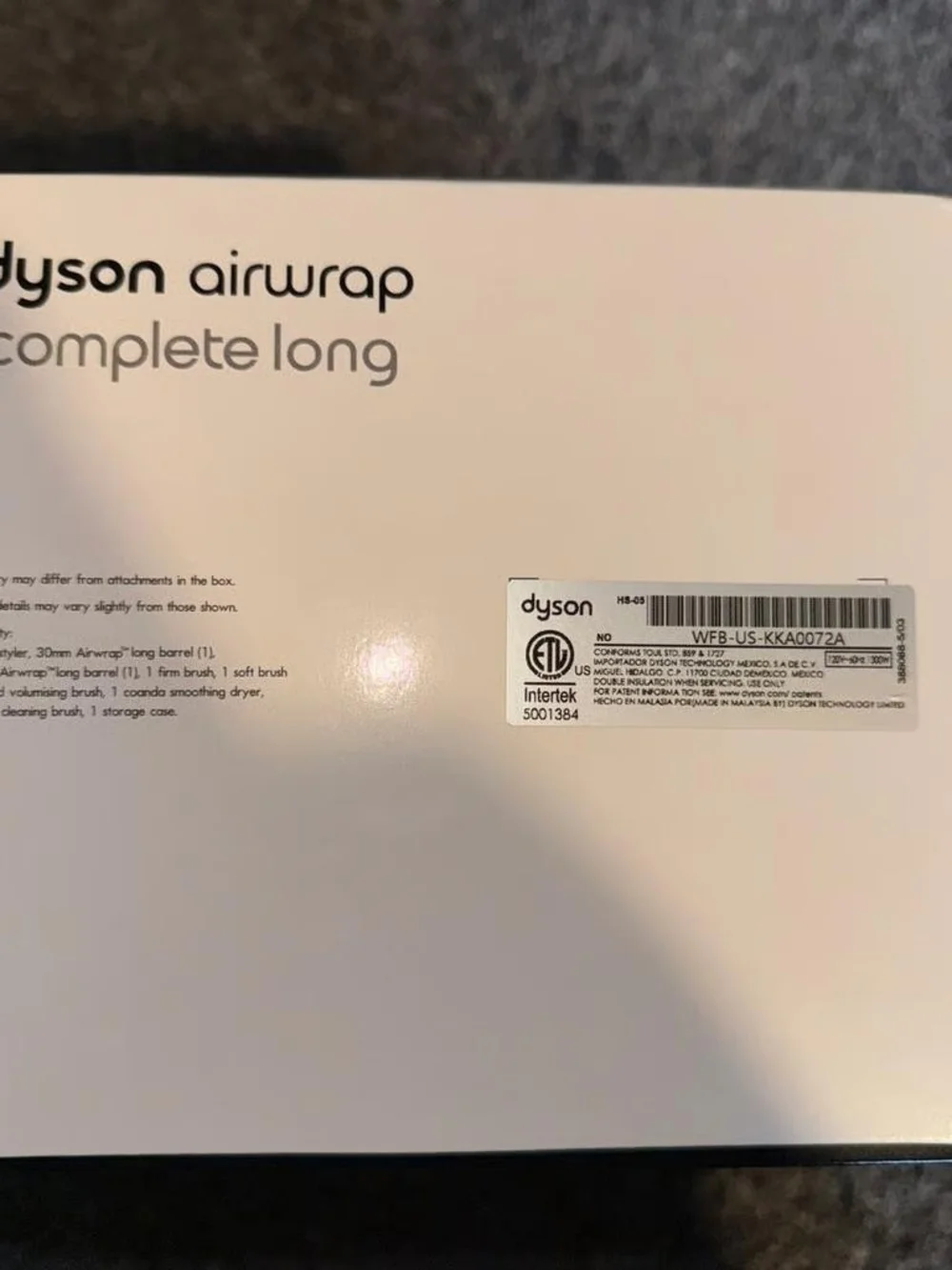 Dyson Airwap Limited Edition Ceramic Nickel/Copper Airwrap Multi-Styler